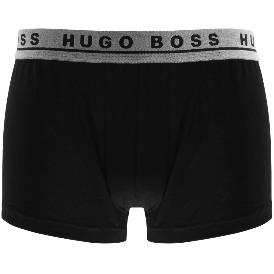 Alternative Image for ProductBOSS Underwear Triple Pack Trunks Black2